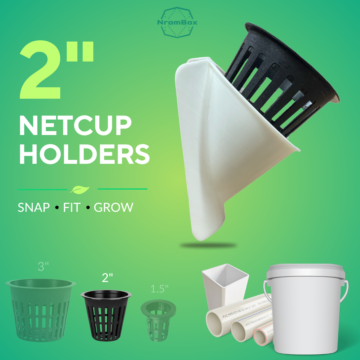 2" Net Cup Holders