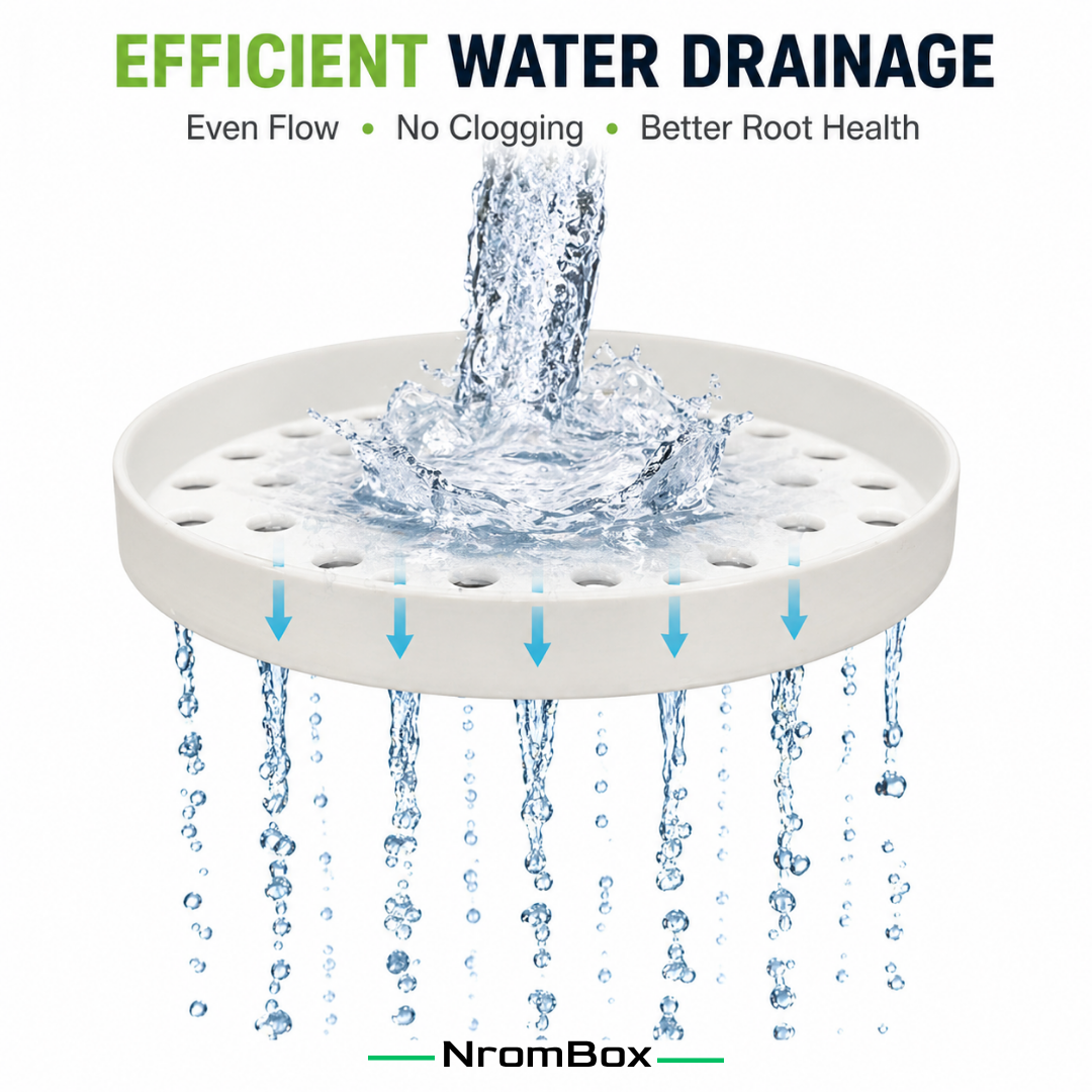 Hydroponic Drain Cap for 4” PVC Vertical Tower